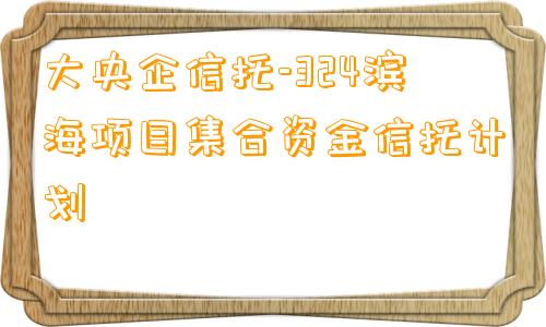 大央企信托-324滨海项目集合资金信托计划