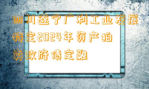 四川遂宁广利工业发展特定2024年资产拍卖政府债定融