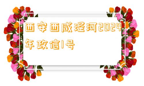 西安西咸泾河2024年政信1号