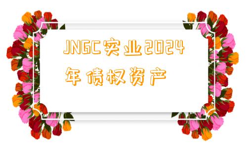 JNGC实业2024年债权资产