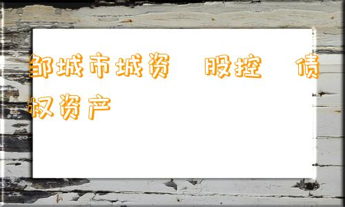 邹城市城资‮股控‬债权资产