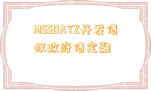 MSSDATZ开发债权政府债定融