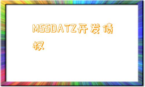 MSSDATZ开发债权