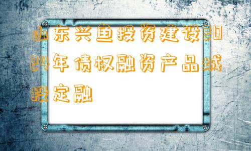 山东兴鱼投资建设2024年债权融资产品城投定融