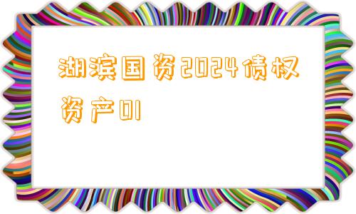 湖滨国资2024债权资产01