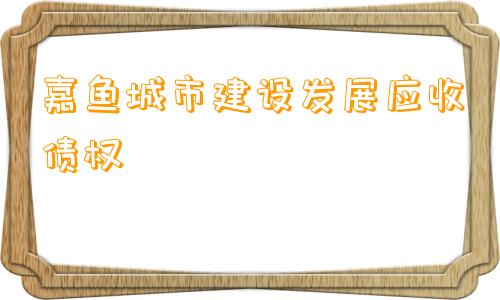 嘉鱼城市建设发展应收债权