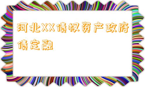 河北XX债权资产政府债定融