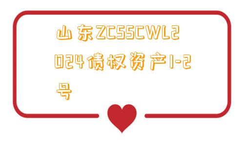 山东ZCSSCWL2024债权资产1-2号