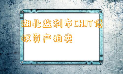 湖北监利市CHJT债权资产拍卖