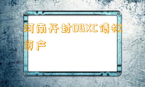 河南开封DBXC债权资产