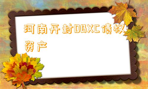 河南开封DBXC债权资产